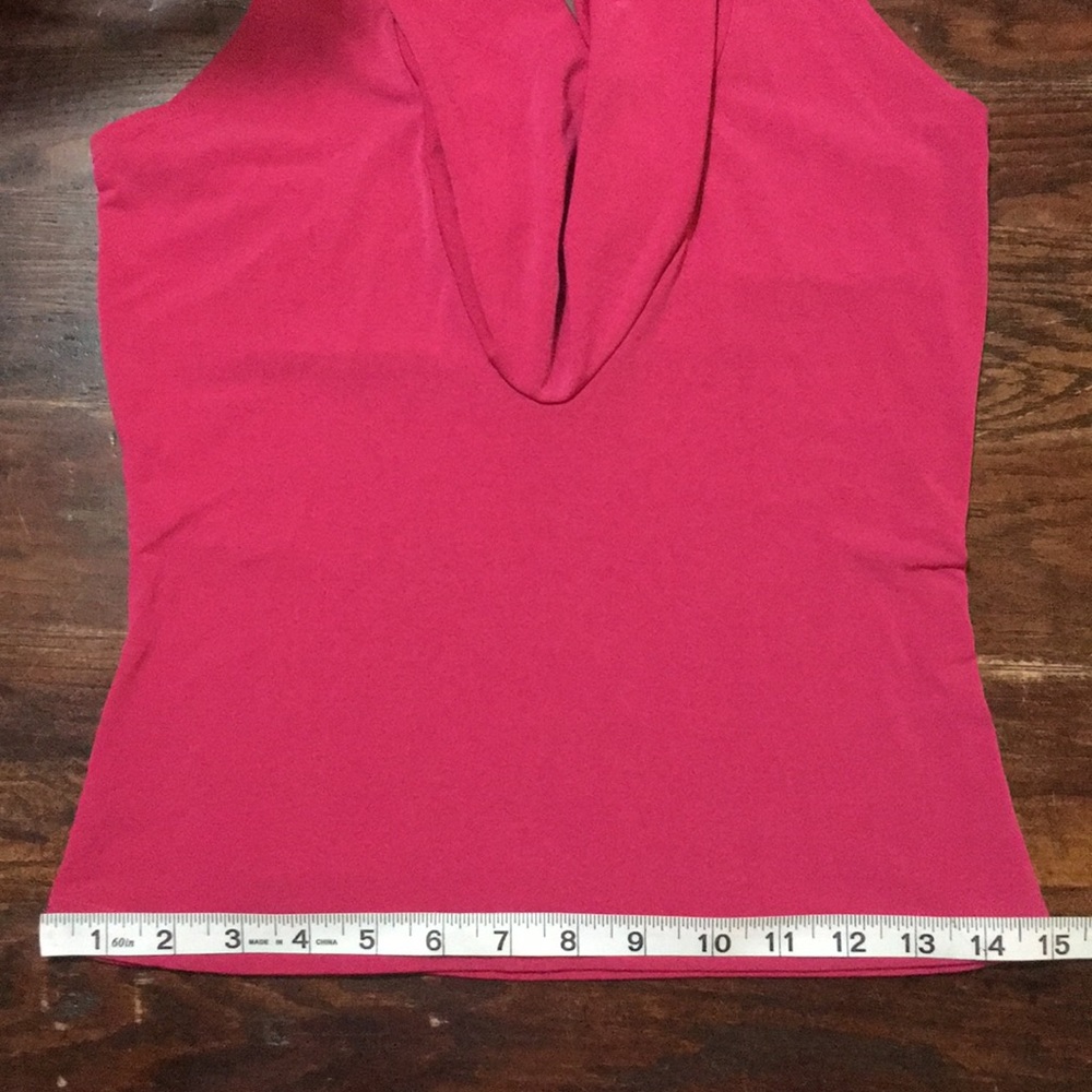 4/$20 Sexy Lipstick Pink Top Size Small - Picture 6 of 8